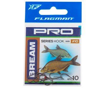 Крючки Flagman Bream №10 PRB_10BN фото