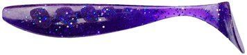 Силикон FishUP Wizzle Shad 5" #060 - Dark Violet/Peacock & Silver (4шт/уп) 1864.10.98 фото