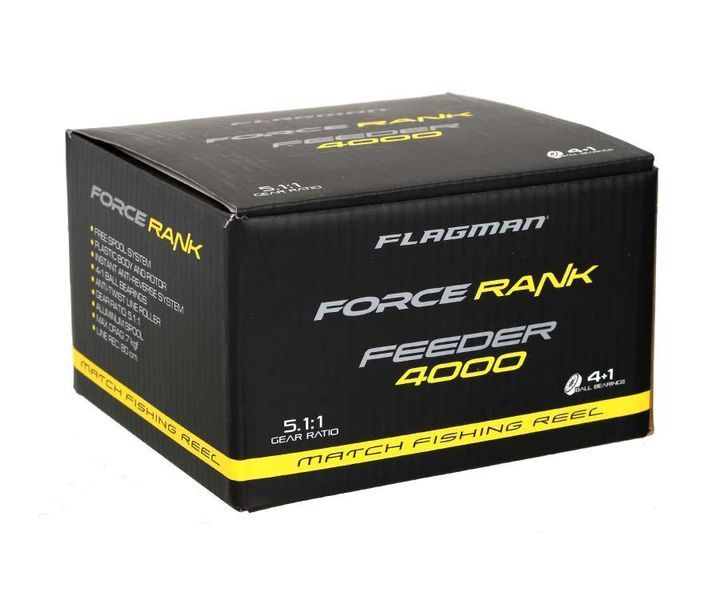 Котушка фідерна Flagman Force Rank Feeder 5000 FS FRFFS5000 фото