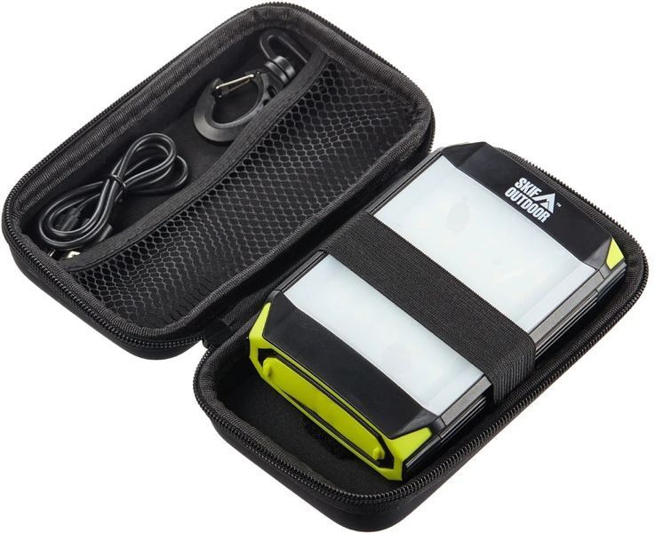 Ліхтар кемпінговий Skif Outdoor Light Shield Black/Green 389.00.23 фото