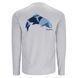 Реглан Simms Tech Tee Artist Series Trout/Sterling XL (13533-1095-50) 13533-1095-50 фото 1