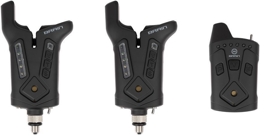 Набір сигналізаторів Brain Wireless Bite Alarm F-1 2+1 1858.80.82 фото