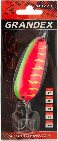 Блесна Select Grandex 20.0g 63mm #09 1870.68.25 фото