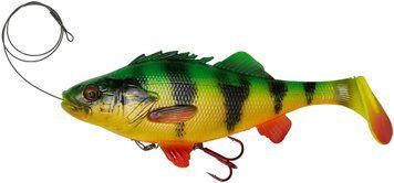 Силикон Savage Gear 4D LIine Thru Perch Shad SS 200mm 100.0g Firetiger (поштучно) 1854.09.37 фото