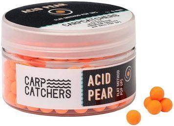 Бойлы Carp Catchers Pop-Up Flat Method Acid Pear 6mm 1415.00.73 фото