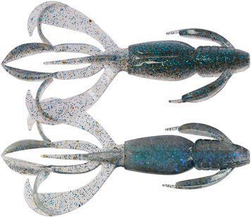 Силикон Keitech Crazy Flapper 3.6" (7 шт/уп) ц:ea#22 electric silver shiner 1551.12.88 фото