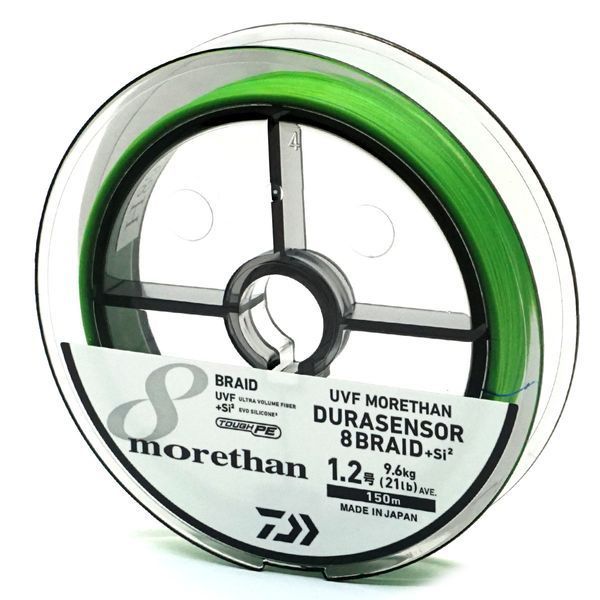 Шнур Daiwa UVF Morethan Dura Sensor X8+SI2 150m LG 6.8kg 0.148mm #0.8 (07303462) 07303462 фото