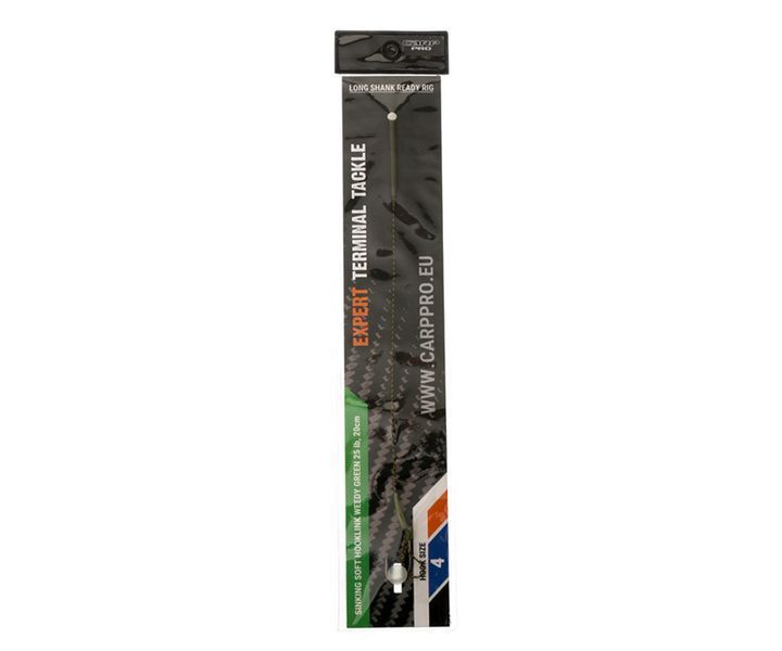 Повідець з гачком з ледаркою Carp Pro LS №4 CP4884 фото