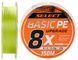 Шнур Select Basic PE 8X Light Green 150m #0.6/0.10mm 12lb/5.5kg 1870.31.37 фото