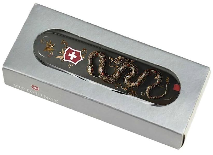 Нож Victorinox Swiss Army Spartan Zodiac. Роскошная змея 61.92.79 фото