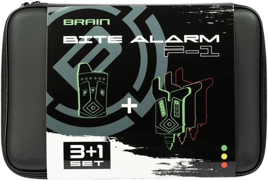 Набор сигнализаторов Brain Wireless Bite Alarm F-1 3+1 1858.80.81 фото