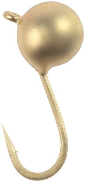 Мормишка вольфрамова Viking Fishing Round 0.64g 4mm Gold (5шт) 1919.03.42 фото