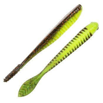 Плавающий силикон ZMAN Trick Shotz 4.2" 5pc #Coppertreuse (TS42-109PK5) TS42-109PK5 фото