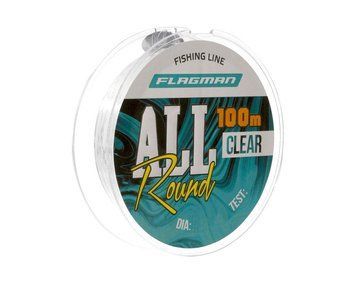 Леска Flagman All Round Fishing-Line 100м Clear 0.16мм FLL1-016 фото