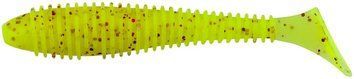 Силикон Keitech Swing Impact FAT 3.3" (7 шт/уп) ц:pal#01 chartreuseredflake 1551.07.09 фото