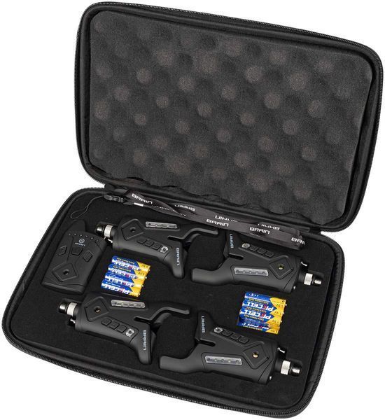 Набір сигналізаторів Brain Wireless Bite Alarm F-1 4+1 1858.80.56 фото