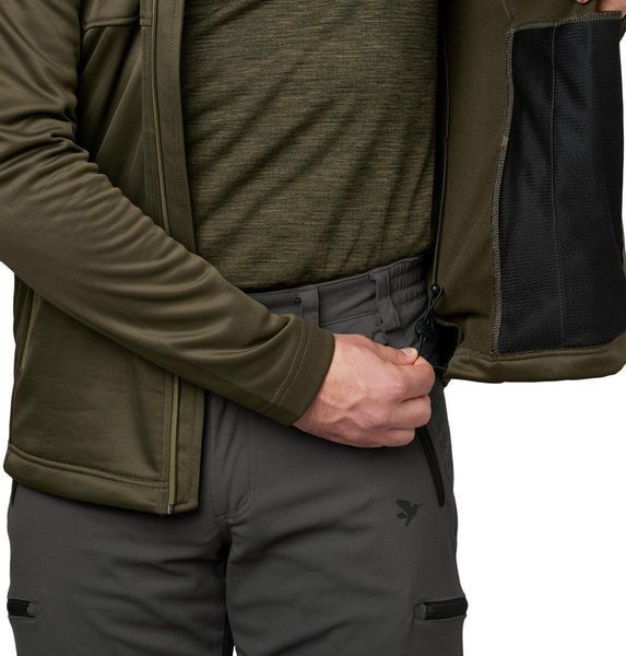Кофта Seeland Elliot fleece. 2XL. Pine green 1780.17.66 фото