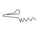 Скоба-штопор Flagman Soft Bait Retainer для разборного грузила 0.6мм 20-28г FSH2028 фото 1