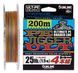 Шнур Sunline PE-Jigger ULT 200m (multicolor) #1.0/0.165mm 16lb/7.7kg 1658.10.34 фото 1