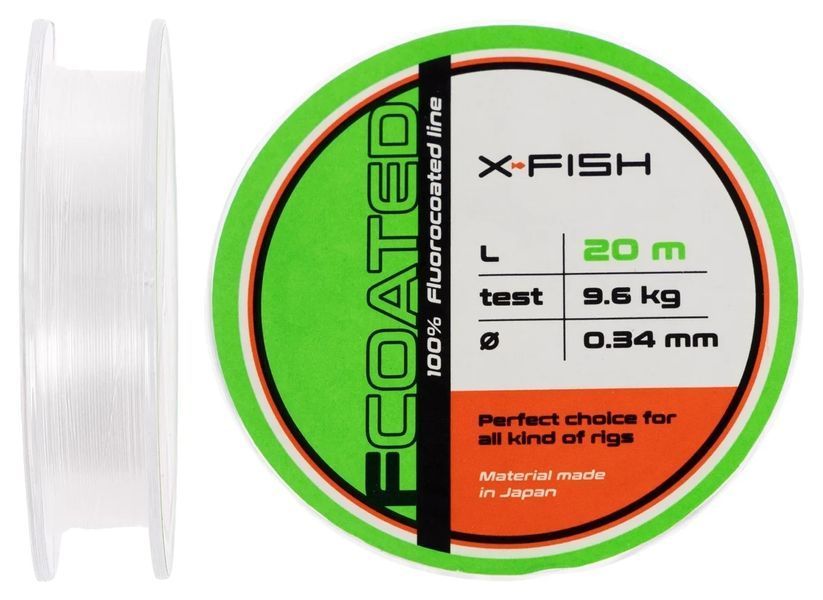 Флюорокарбон X-Fish FCoated 20m 0.34mm 9.6kg 1917.01.49 фото