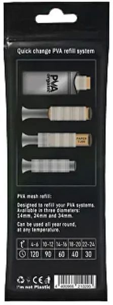 Пва-сітка Katran PVA mesh refill 24mm 7+7m 3500.00.68 фото