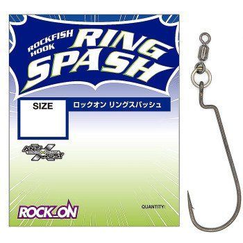 Гачок офсетний Varivas Rock-On Ring Spash #3 4 шт. (VA 68531) VA 68531 фото