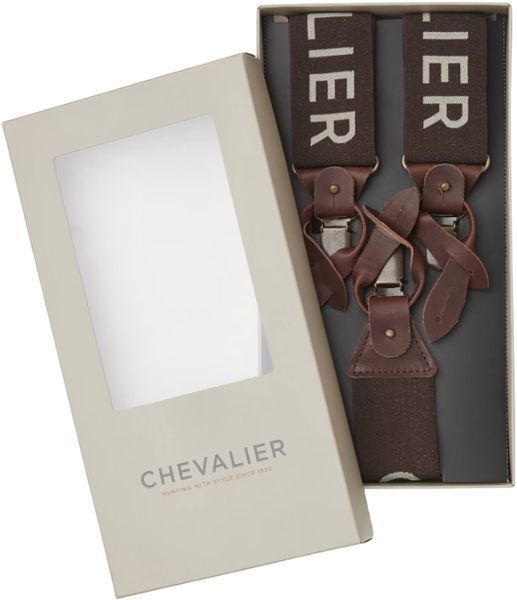Підтяжки Chevalier Chevalier Logo Suspenders One size Коричневий 1341.30.25 фото