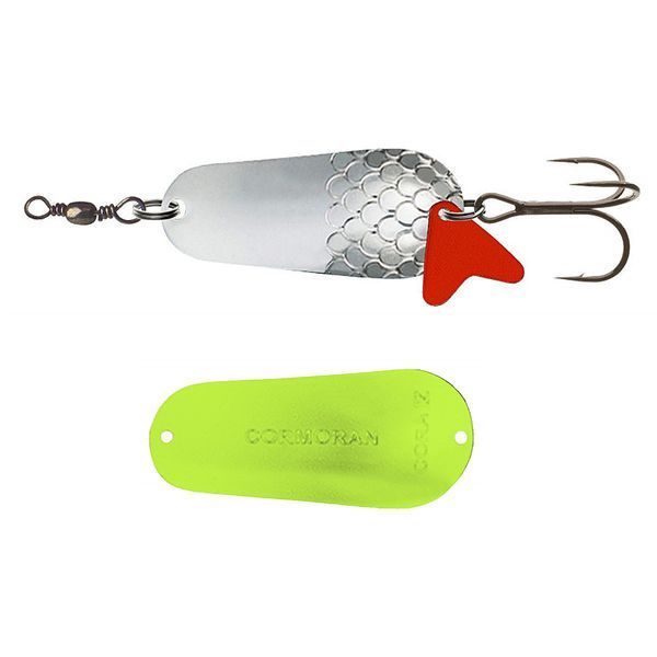 Блешня Cormoran CORA-Z 67mm 30g #Silver/Red scales (50-861030) 50-861030 фото