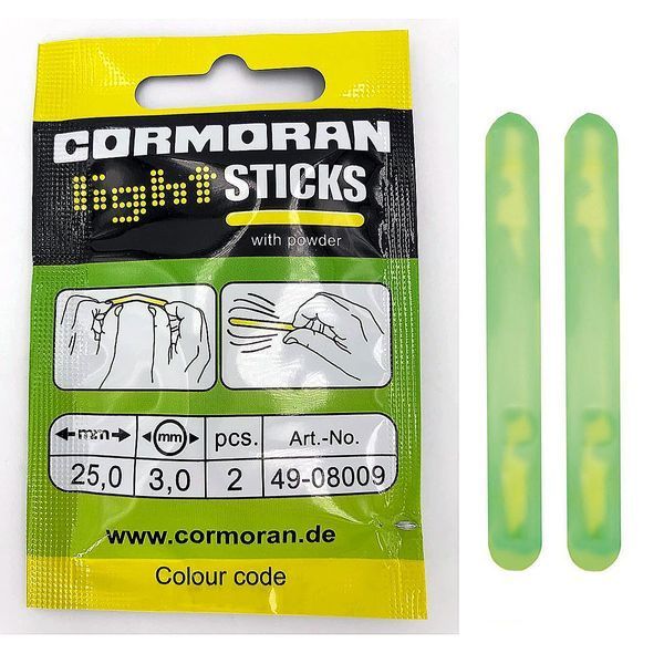 Светлячок Cormoran mini 3.0-25mm зеленый 2pcs (49-08009) 49-08009 фото
