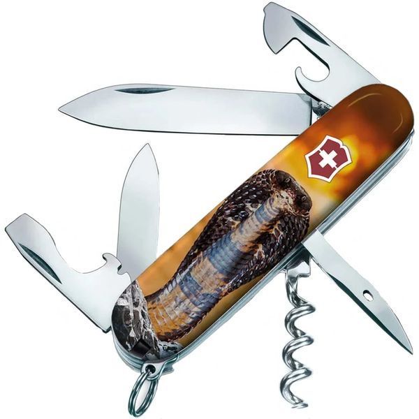 Нож Victorinox Swiss Army Spartan Zodiac. Королевская кобра 61.92.81 фото