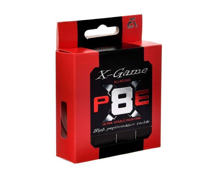 Шнур Azura X-Game PE X8 Fiery Red 150м #3 0.296мм X8-30 фото