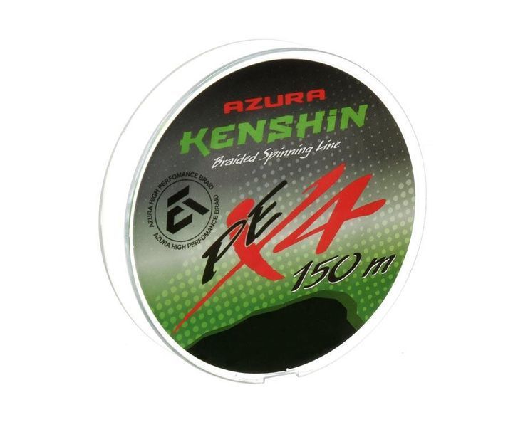 Шнур Azura Kenshin PE X4 150м #0.8 0.148мм AKN-10 фото