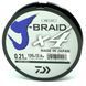Шнур Daiwa J-Braid X4E 135m Dark Green 10.2kg 0.19mm #2.0 (12741-019) 12741-019 фото 5