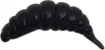 Силикон FishUP Ozi 1.2' cheese taste #101 - Black (10шт/уп) 1864.14.04 фото