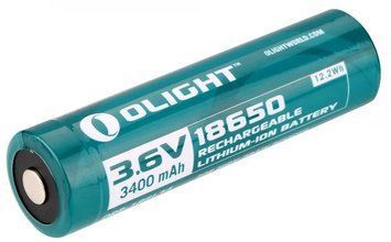 Аккумуляторная батарея Olight. 18650 3.6V 3400 mAh 2370.36.43 фото