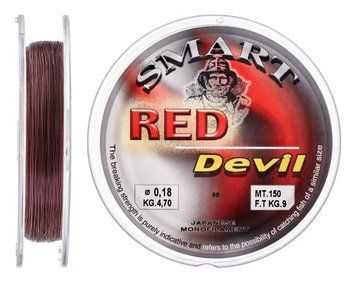Леска Smart Red Devil 150m 0.16mm 3.6kg 1300.30.30 фото