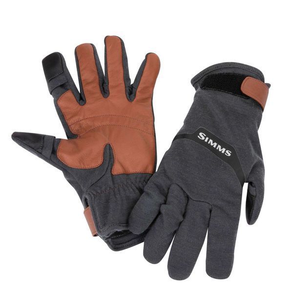 Перчатки Simms Lightweight Wool Tech Glove Carbon M (13113-003-30) 13113-003-30 фото