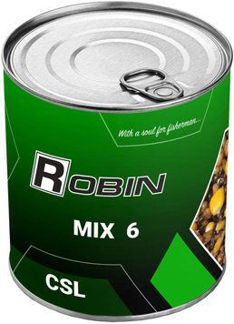 Зернова суміш Robin Мікс 6 Зерен CSL 900 мл (ж/б) 494.00.21 фото