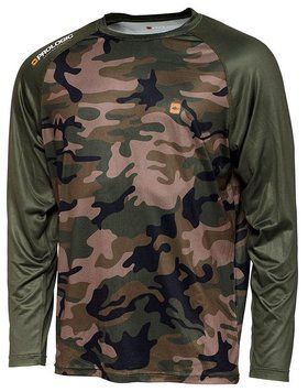 Реглан Prologic UV Camo Long Sleeve T-Shirt XXL Camo/Green 1846.18.82 фото