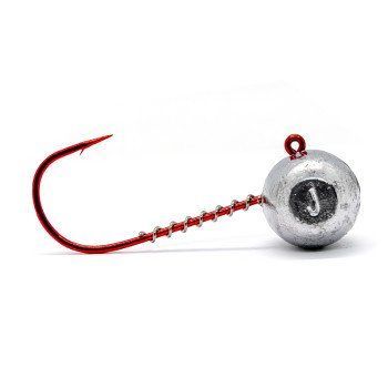 Джигголовка Jigger Fudo AB Red Jig 5/0 16gr (5шт/уп) (JHH-FURD5/0-16) JHH-FURD5/0-16 фото