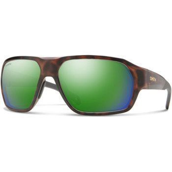 Окуляри сонцезахисні Smith Optics Deckboss Matte Tortoise Polar Green Mirror (204066N9P63UI) 204066N9P63UI фото
