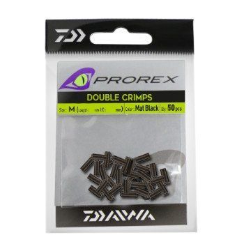 Обтискні трубочки Daiwa Prorex Double Crimps M 1.00mm 30pcs (15408-300) 15408-300 фото