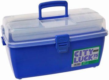 Ящик Meiho New City Luck 75 Tackle Box 390x214x212mm Blue 1791.10.59 фото