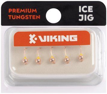 Мормышка вольфрамовая Viking Fishing Round+drop 0.18g 2.5mm Cu (5шт) 1919.03.46 фото