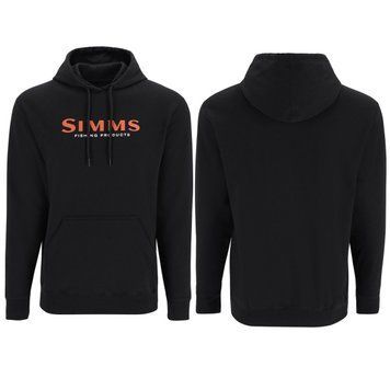 Худи Simms Logo Hoody Black XL (14143-001-50) 14143-001-50 фото