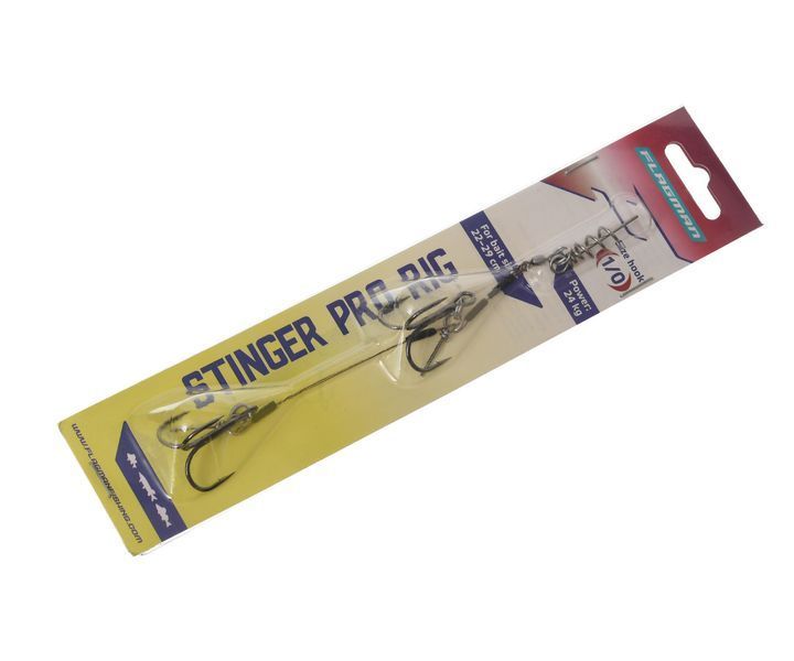 Оснастка Flagman Stinger Pro Rig 2-hook L 1pcs #1/0 FSPR-L фото