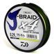 Шнур Daiwa J-Braid X4E 135m Yellow 6.9kg 0.15mm #1.2 (12740-015) 12740-015 фото 7