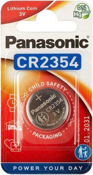 Батарея Panasonic CR2354 BLI 1 LITHIUM 3992.00.30 фото