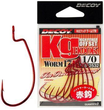 Крючок Decoy Worm17R Kg Hook R #2/0 (6 шт/уп) 1562.08.67 фото