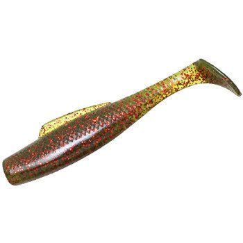 Плавающий силикон ZMAN Minnowz 3" 6pc #Rootbeer/Chartreuse Tail (GMIN-240PK6) GMIN-240PK6 фото